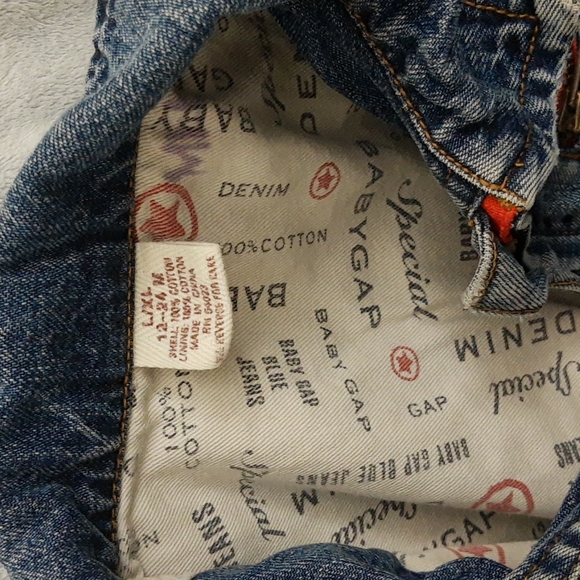 Baby Gap Original Special Edition Legendary Denim Zip Up Jacket VTG 12-24 mos - Picture 4 of 16